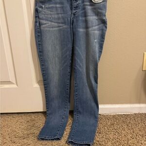 Maurices Women's Straight Leg Blue Jeans